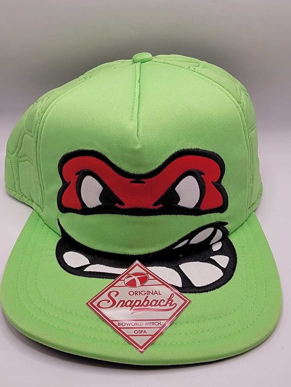 Neon Green Teenage Mutant Ninja Turtles Snapback Hat